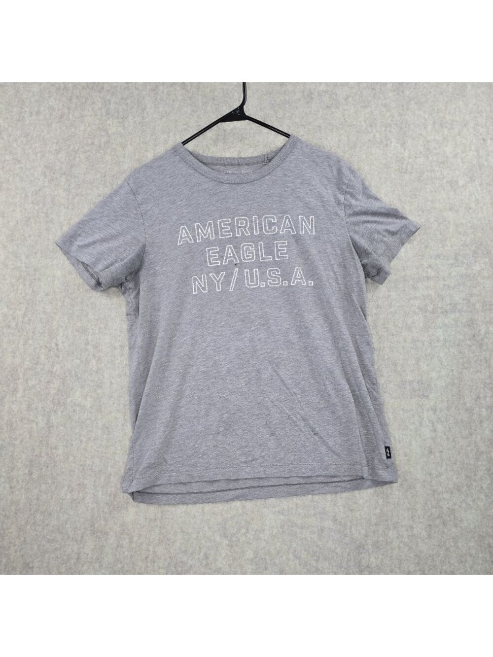 American Eagle NY/USA Graphic Tee M Grey